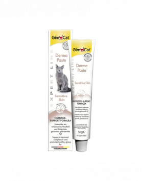 GIMCAT Expert Line Derma Paste 50 g pasta pisici pentru piele sanatoasa