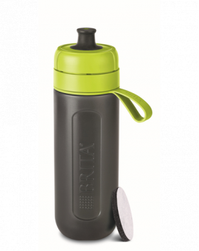 BRITA Sticlă cu filtru Fill&amp;Go Active 0,6 L, lime