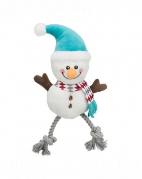 TRIXIE Jucarie pentru caini Snowman cu sunet 41 cm