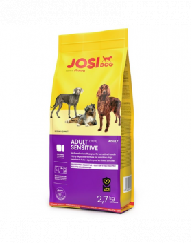 JOSERA JosiDog Adult Sensitive 2,7kg sistem digestiv sensibil hrana caine adult