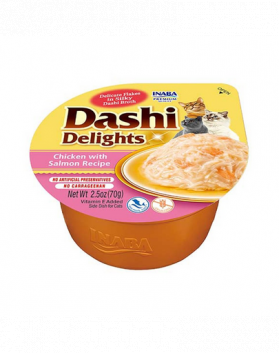 INABA Cat Dashi Delights hrana pisica cu somon 70 g