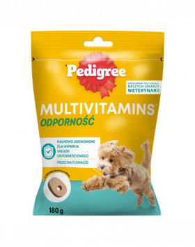 PEDIGREE Multivitamins Immunity Snack pentru caini adulti, aroma pui 6x180 g