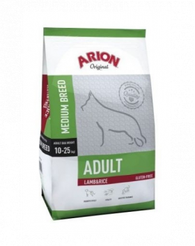 ARION Original Adult Medium - Hrană uscată pentru câini cu miel și orez 3 kg