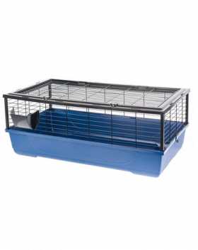 INTERZOO Bunny 100 Small Casuta pentru rozatoare 100 cm albastru inchis