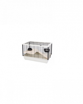 INTERZOO BUNNY 80 DE LUXE Cusca echipata iepuri 78 cm gri deschis