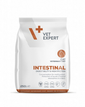 VET EXPERT Veterinary Diet Cat Intestinal 250 g hrana dieta pisica cu afectiune intestinala