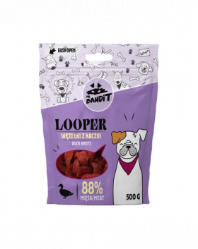 MR. BANDIT Looper Noduri rata, recompensa caine 500 g