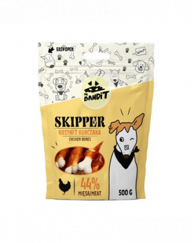 MR. BANDIT Skipper Cuburi snack de pui pentru caini 500 g