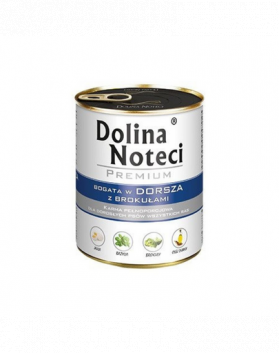 DOLINA NOTECI Premium bogat în cod cu broccoli 800 g