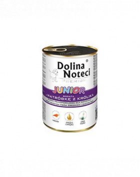 DOLINA NOTECI Premium Junior bogat în ficat cu iepure 400 g