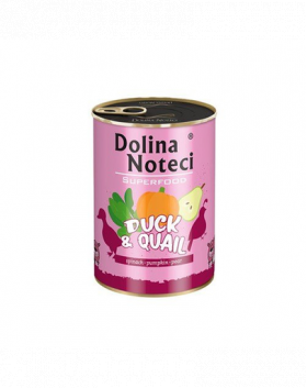 DOLINA NOTECI Premium SuperFood rață și prepeliță400 g