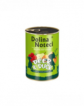 DOLINA NOTECI Premium SuperFood cerb și rață 400 g