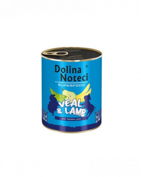 DOLINA NOTECI Premium SuperFood vițel și miel 800 g