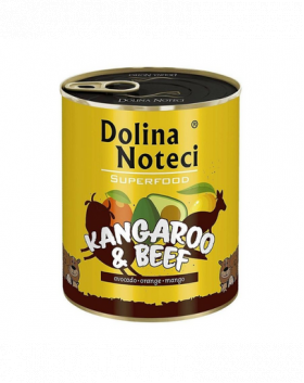 DOLINA NOTECI Premium SuperFood cangur și vită 800 g