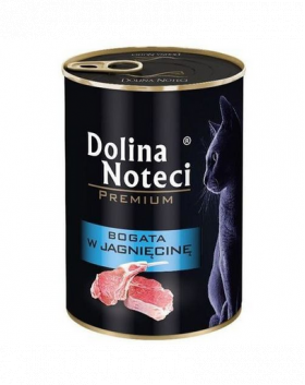 DOLINA NOTECI Premium Bogată în miel - pentru pisici adulte 400 g