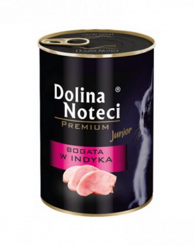 DOLINA NOTECI Premium Junior Bogată în carne de curcan 400 g