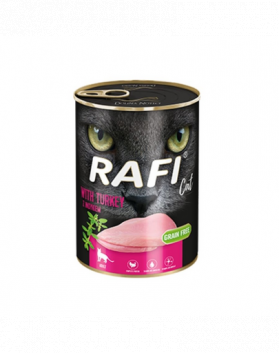 DOLINA NOTECI RAFI Cat Adult cu curcan 400 gr