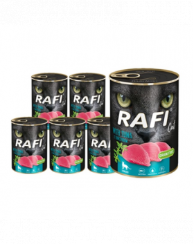 DOLINA NOTECI RAFI Cat adult sterilised Consereve hrana pisici sterilizate, cu ton 12x400 g