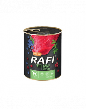 DOLINA NOTECI RAFI Game Conserve caini, cu vanat 5 x 800 g