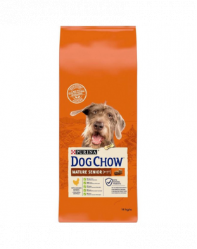 DOG CHOW Mature Senior hrana caini adulti si seniori, pui 14kg