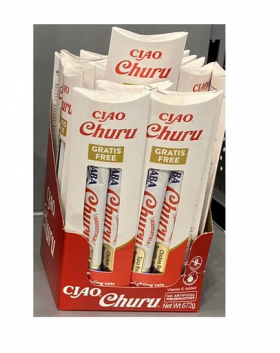 INABA CIAO Churu Recompensa cremoasa pentru pisici 2 x 14 g