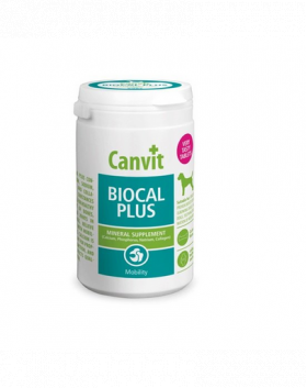 CANVIT Dog Biocal Plus 1000 g pentru caini, supliment nutritiv pentru sistemul musculo-scheletic