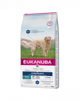 EUKANUBA Daily Care Overweight Adult Dog 12 kg Hrana caini supraponderali pentru pierderea in greutate