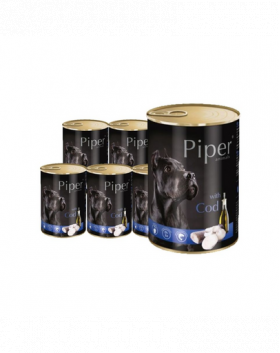 DOLINA NOTECI PIPER Mancare umeda pentru caini, cu cod 24x400 g