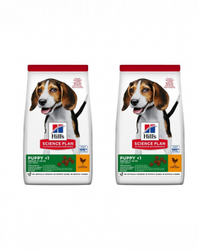 HILL'S Science Plan Canine Puppy Medium Chicken hrana caini de rasa medie, cu pui 36 kg (2x18 kg)