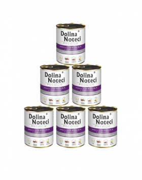 DOLINA NOTECI Premium Bogata iepure si merisor 6x800g