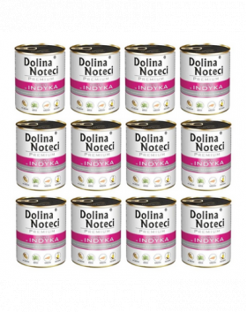 DOLINA NOTECI Premium Bogata in carne de curcan 12x800g