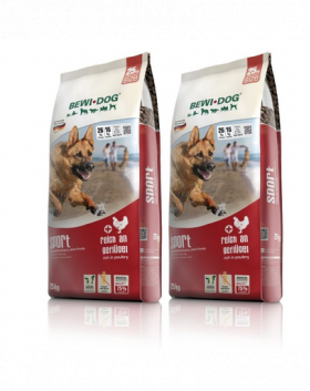 BEWI DOG Sport 2 x 12,5 kg hrana caini sportivi