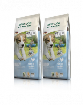 BEWI DOG Puppy 2 x 12,5 kg hrana pentru catei, cu pasare