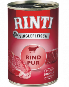 RINTI Singlefleisch Beef Pure hrana monoproteica, vita 24x800 g pentru caini