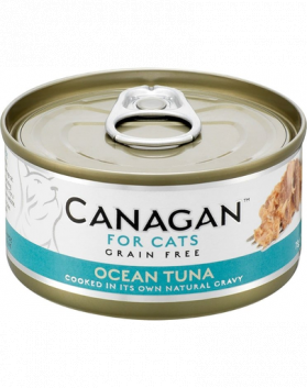 CANAGAN Cat cu ton oceanic 75 g hrana pisica