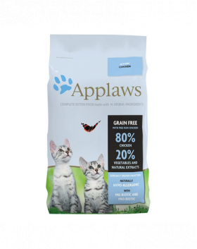 APPLAWS Cat Kitten Chicken 6 kg (3x2 kg) Mancare pisoi, cu pui