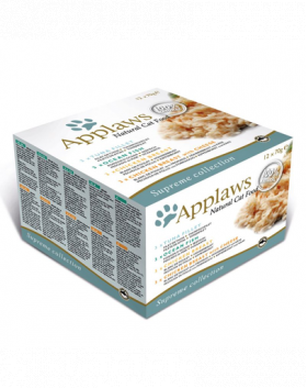 APPLAWS Supreme Collection Hrană umedă pentru pisici adulte 12 x 70 g