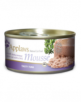 APPLAWS Cat Adult Mousse Tuna Mancare umeda, pisica adulta, mousse cu ton 6x70 g