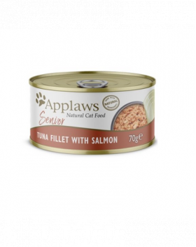 APPLAWS Cat Senior Tuna with Salmon Conserva pentru pisici senior, cu ton si somon 70g