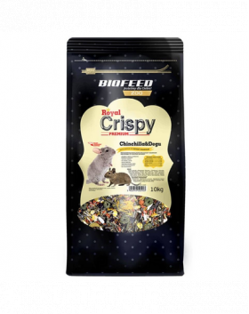 BIOFEED Royal Crispy Hrana premium chinchilla si gerbilii 10 kg