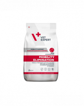 VET EXPERT Veterinary Diet Dog Mobility Elimination 2 kg hrana veterinara uscata pentru caini