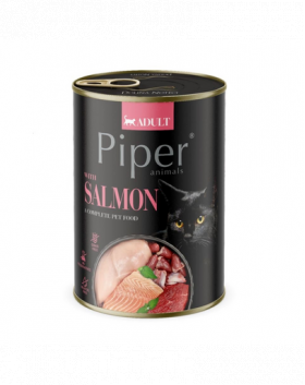 DOLINA NOTECI PIPER Hrana umeda pisici, cu somon 400g