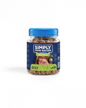 SIMPLY FROM NATURE Smart Bites Recompense cu vita pentru caini 130 g