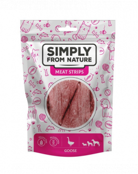 SIMPLY FROM NATURE Recompense cu carne de gasca pentru caini 80g