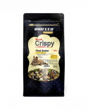 BIOFEED Royal Crispy Hrana premium pentru iepuri tineri 2 kg