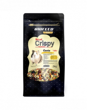 BIOFEED Royal Crispy Hrana premium pentru porcusori de Guineea 2 kg