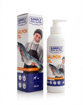 SIMPLY FROM NATURE Recompense cu vita, caini 300 g + SIMPLY FROM NATURE Salmon oil ulei somon 250 ml