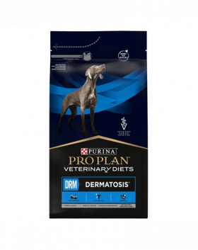 PURINA PRO PLAN Veterinary Diets Canine DRM Dermatosis 3 kg hrana uscata pentru caini