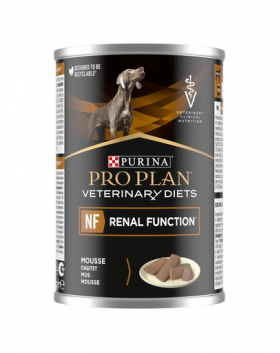 PURINA PRO PLAN Veterinary Diets Canine NF Renal Function 400 g mousse hrana umeda pentru caini