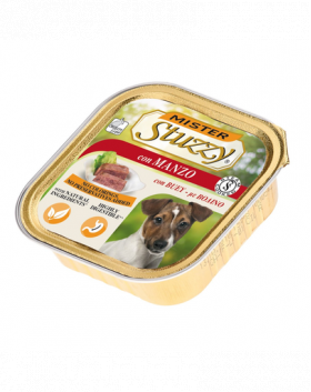 STUZZY Mister Dog hrană umedă pentru câini, cu vită 150 g